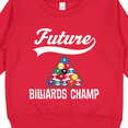thumbnail image 3 of Inktastic Future Billiards Champ Toddler Sweatshirt, 3 of 4