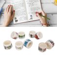 thumbnail image 4 of Japanese Paper Tape Set, Decorative Tape 9 Rolls Colored  For Album, 4 of 8