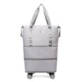 thumbnail image 1 of 2025 New Large Capacity Travel Bag - Universal Wheel Removable,Travel Bag with Wheels,Foldable Dry Wet Separated Tote Bags with 360 Degrees Silent Universal Wheels,Weekender Overnight Bags, 1 of 8