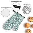 thumbnail image 3 of Disketp Floral Oven Mitts and Potholders BBQ Gloves-Oven Mitts and Pot Holders Cooking Baking Grilling(4-Piece Set), 3 of 6