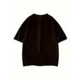 thumbnail image 2 of [Cotton T-Shirt] 100% Cotton Men's Dog Print T-Shirt | Casual Short Sleeve Crew Neck, Machine Washable, 2 of 6