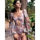 thumbnail image 1 of Traje de baño de bikini con estampado push up sexy, traje de baño de manga larga para mujer, traje de baño para mujer, 1 of 6