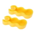 thumbnail image 1 of S SERENABLE 2 Pieces Yellow ABS Plastic Golf Tempo Tray - Sports Golf Putter Training Aid -, 1 of 9