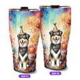 thumbnail image 2 of Hello 2025 Miniature American Shepherd Celebrates Happy New Year Firework Balloon 30oz Stainless Steel Tumbler Insulated Cup with Lid MAS Dog Lover Gifts - 02024, 2 of 5