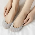 thumbnail image 4 of Sinyiin Women's Toe Cover with Padding Toe Toppers Liner Sock Ball of Foot Cushion Socks, 4 of 18