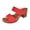 RD2, variant on Ticikt Heel Solid Color Strap Sandals Elegant Summer Dressy Casual Comfortable Footwear