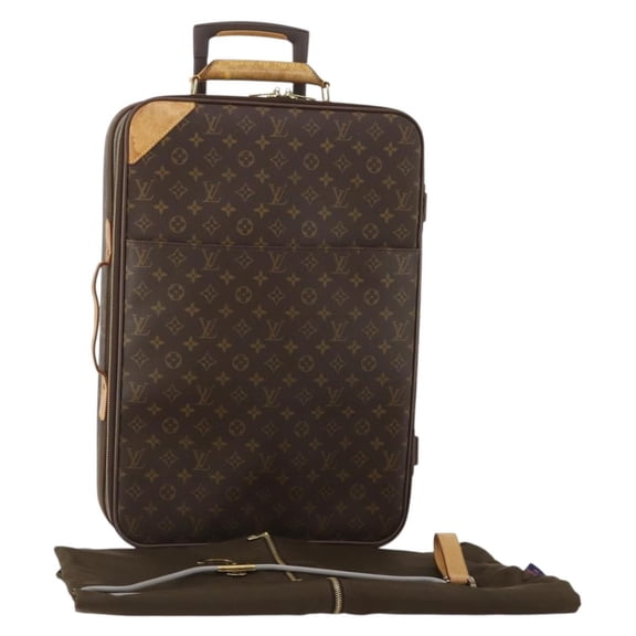 Pre-Owned Louis Vuitton Pegase Luggage Monogram Canvas Brown Canvas Travel Bag Bag