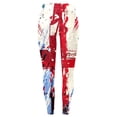 thumbnail image 3 of WILLBEST Pantalones de Yoga con Estampado Tie-Dye Del Día de La Independencia para Mujer, Leggings Deportivos de Cintura Alta para Entrenamiento. Chica, 3 of 3