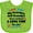 Apple Green, variant on Inktastic My Grandma and Grandpa Have Waited a Long Time for Me Boys or Girls Baby Bib