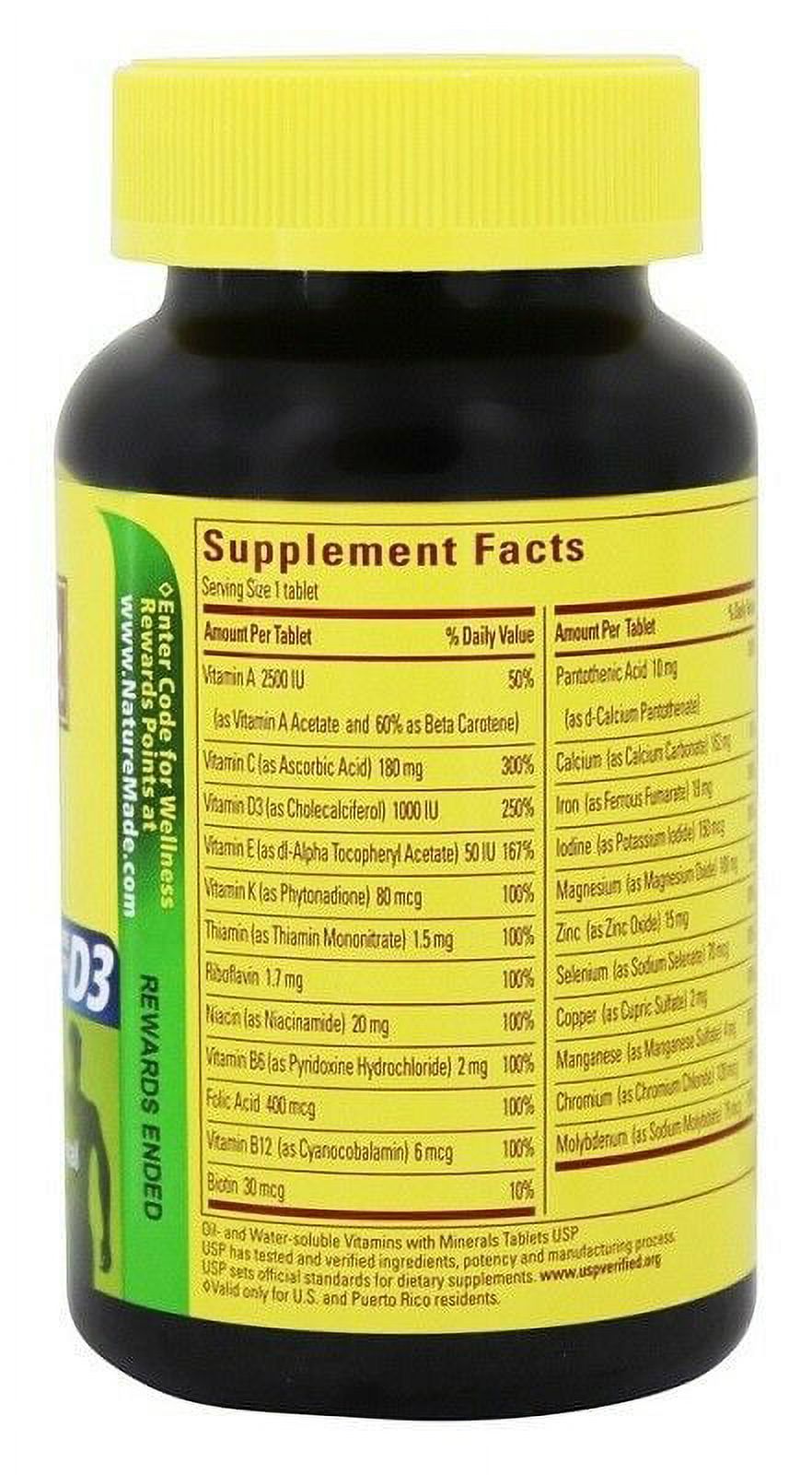 Nature Made Multi Complete with Iron, 130 Tablets-3 Pack