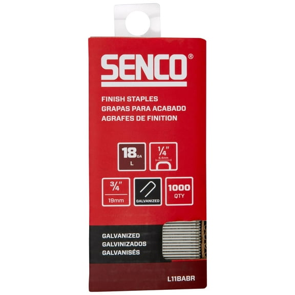 Senco Fastening Systems 104835 0.75 in. Galvanized Staple - 1000 Count