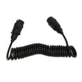 thumbnail image 4 of Trailer Power Coil Wire, Dependable Retracted Insulation 12.8ft 3.9m Trailer 7 Core Coiled Cable Stable Connection  for RV, 4 of 7