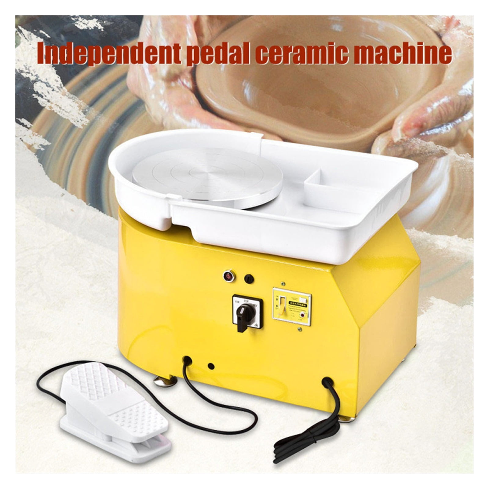 Ceramic Tool Ceramic Ceramic 25 Cm 350W Electric Ceramic Wheel Ceramic Machine Ceramic Processing Clay Handicraft ,Wide Ranging Usage