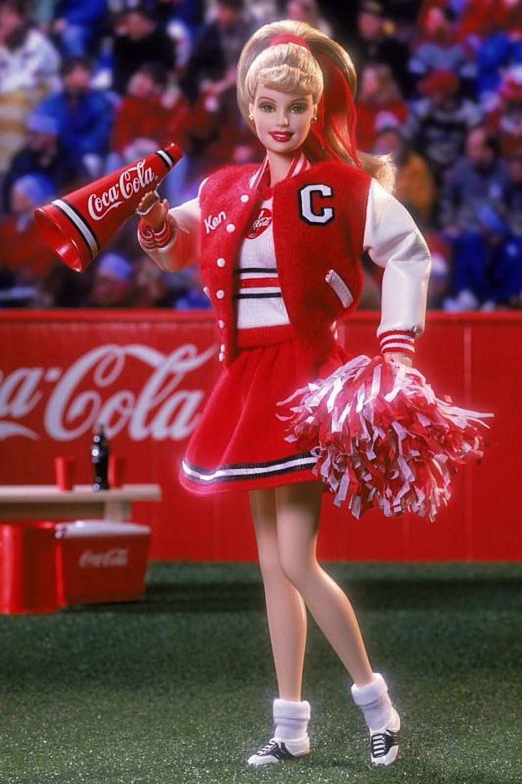 Mattel Coca-Cola Cheerleader Barbie Doll Collector Edition 2000