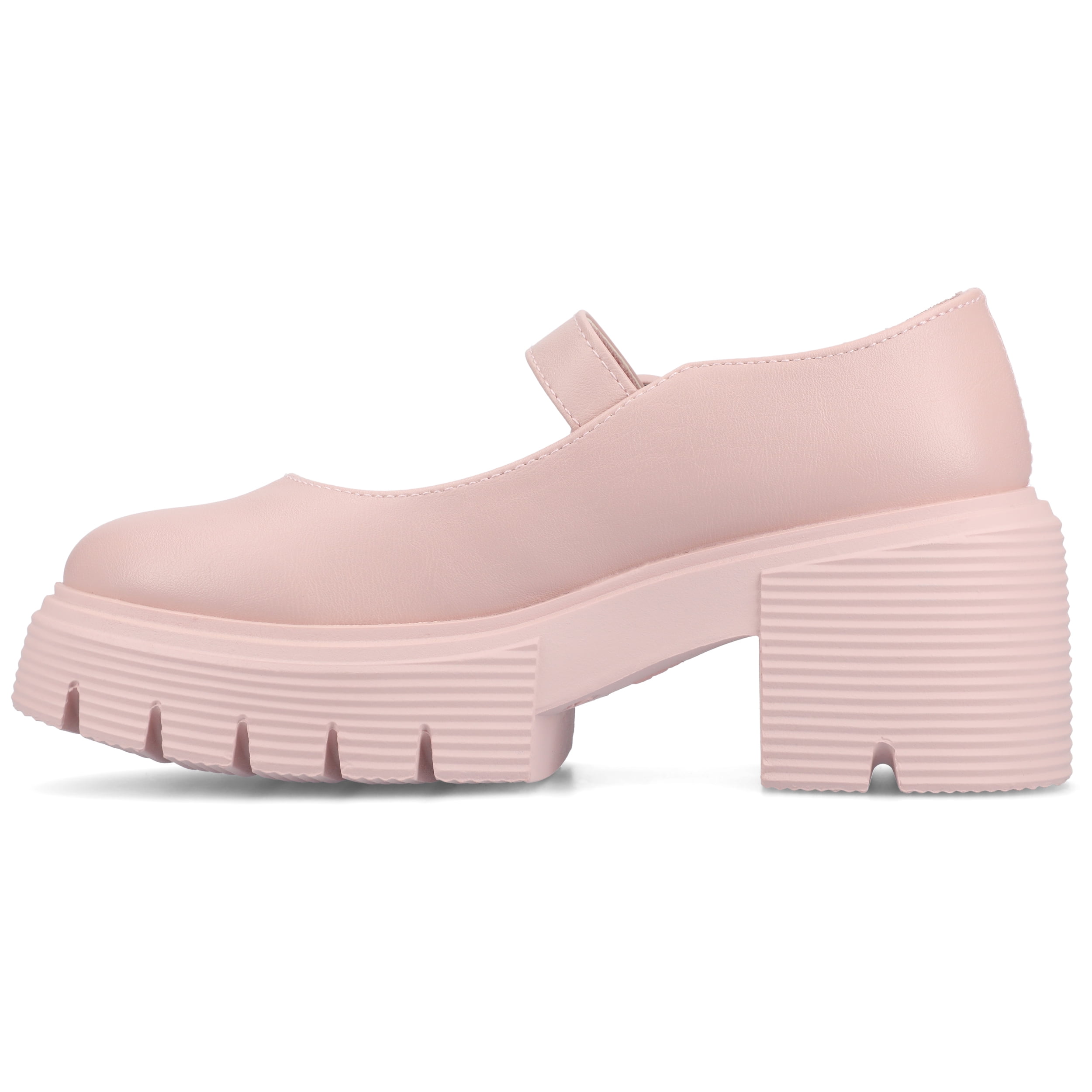 Journee Womens Zarynn Treaded Outsole Platform Mary Jane