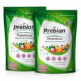 thumbnail image 1 of Prebian Prebi&oacute;ticos 2 Pack (150g c/u) |, Paquete Doble Alimenta tus Probi&oacute;ticos, Microbiota Intestinal y Salud Digestiva, Sin Sabor, Keto Friendly, Organico., 1 of 8