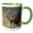 Green/White, variant on 3drose, Texas, Rio Grande Valley. Javelina Wildlife - Us44 Bja0184 - Jaynes Gallery, 11oz Magic Transforming Mug