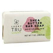 LuckyTru - Shea Butter French Milled Bar Soap Unscented - 7 oz.