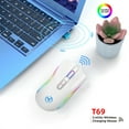 2.4G Gaming Mouse Optical Computer Mice w/ RGB Backlit 4800DPI ...