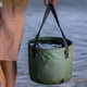 thumbnail image 3 of Cubo plegable para acampada al aire libre, de malla de PVC, gran capacidad, almacenamiento portátil multifuncional, 3 of 7