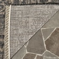 thumbnail image 5 of SAFAVIEH Courtyard Clodagh Medallion Indoor/Outdoor Area Rug, Black/Natural, 6'7" x 9'6", 5 of 6
