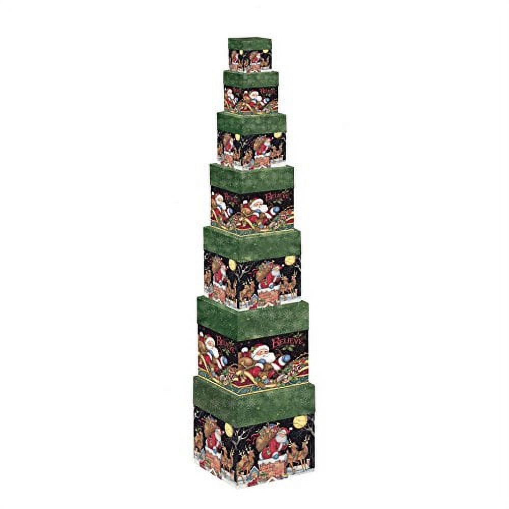 Lang Companies, Santa Believe Decorative Boxes by Susan Winget