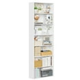thumbnail image 6 of Homfa 82" Tall Bookcases, Freestanding Display Storage Shelves, 7-Tier Open Bookshelf for Home Office Living Room Bedroom, White, 6 of 8