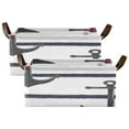 thumbnail image 2 of Nautical Anchor Print Open Home Storage Bins Foldable Metal Frame Shelf Baskets 16.9x11.4x7.7in Water-Resistant, 2 of 8