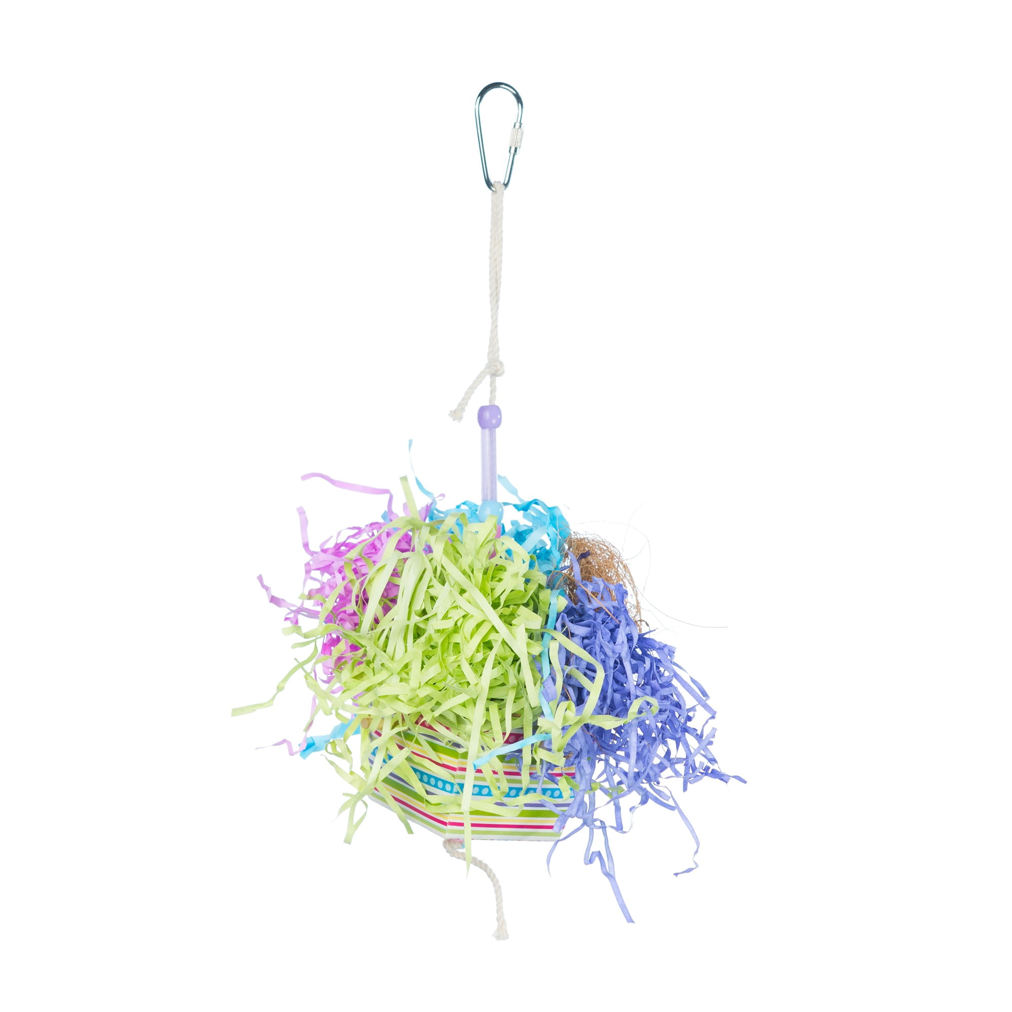 Prevue Pet Products Basket Banquet Playfuls Forage & Engage Bird Toy 62673