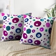 thumbnail image 3 of LALILO Throw Pillow Covers Dot Retro Polka Dot White Dot Cushion Cover 18" x 18", 1944 Pack, 3 of 6