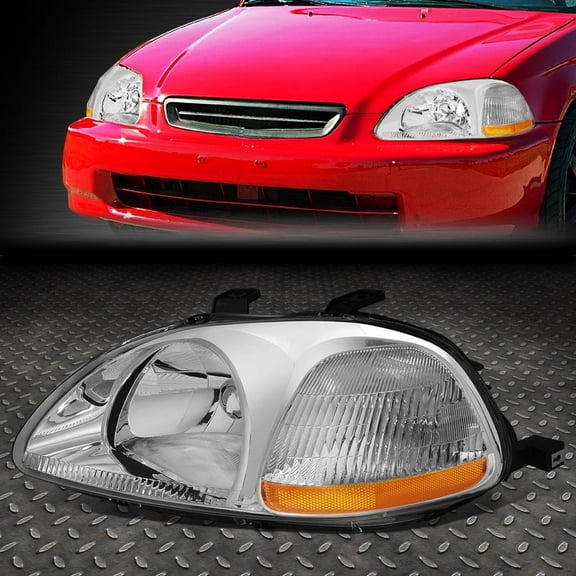 NUVISION for 96-98 Honda Civic OE Style Front Driving Headlight Headlamp Left HO2502110