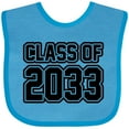 thumbnail image 3 of Inktastic Class of 2033 Boys or Girls Baby Bib, 3 of 4