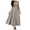 Grey-3, variant on 2025 Puawkoer casual dress 1pc Dress Womens Spring Dresses 2025 Lavender Dress for Women Halara Maxi Dress for Women Bridal Shower Dress Women's V Neck Long Sleeved Printed Lace Patchwork Dress