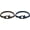 Coffee/Blue, variant on Braided Rope Bracelets, Two-row Friendship Bracelet with Anchor Shackle Woven Blue -