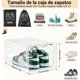 thumbnail image 2 of Zapatera Organizador 34x27x19cm - 6 Organizadores de Zapatos Apilable con Puerta Magnética, Cajas para Zapatos Transparentes + 6 Bolsas Portátiles, A Prueba de Polvo y Humedad, 2 of 7