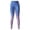 Pink, variant on Womens Yoga Pants Candy Gradient Seamless Knitted Leggings High Waisted Lifting Sports Tights Performance Fitness Pants for Training