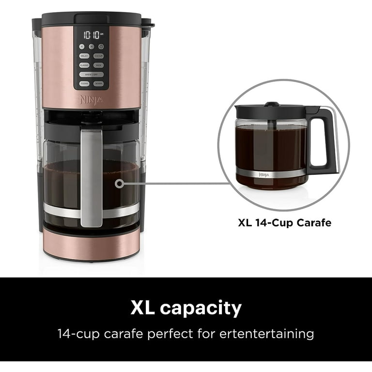 Ninja DCM201CP Programmable XL 14-Cup Coffee Maker PRO with
