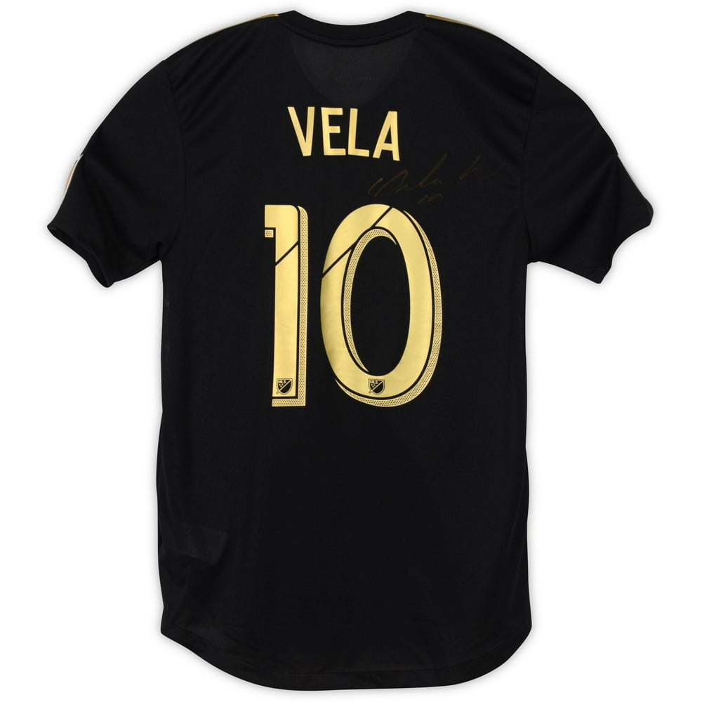 Fanatics Authentic - Carlos Vela LAFC Autographed Event-Worn #10 Black