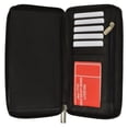 thumbnail image 3 of RFID Blocking Men's Genuine Leather Long Bifold Secretary Checkbook Wallet 19 ID Card Holder, 3 of 9