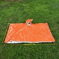 thumbnail image 2 of 2Pack Outdoor Thermal Rain Coat Poncho Outdoor Extreme Cold Survival Blanket, 2 of 7