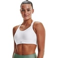 thumbnail image 5 of Under Armour Womens UA Infinity High Sports Bra White 100/Halo Gray X-Large, 5 of 8