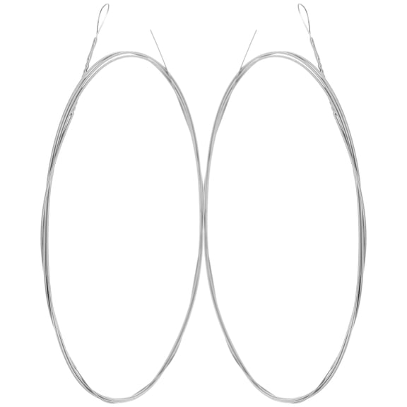 WRITWAA 2-Pack Steel Dulcimer Replacement Strings Clear Sound Accessories for Musical Instrument