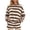 A01-Brown, variant on Workout Sets for Women 2 Piece Activewear Sleeveless Top & Slit Skort Skirts Tennis Golf Gym Running Athletic Sporty Casual Matching Outfits