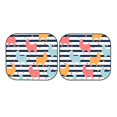 thumbnail image 7 of Haiem Colorful Llama Car Windshield Sun Shade (2 Pieces) Foldable Windshield Sun Shade Car Accessories for Truck SUV Pickup-Small, 7 of 7