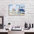 thumbnail image 3 of Epic Graffiti 'Beach Time I' by James Wiens, Canvas Wall Art, 18"x12", 3 of 8
