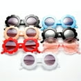 thumbnail image 3 of Meidiya Women Daisy Round Party Sunglasses Flower Shape Eyewear Funny Sunglasses for Boys Girls Party Favors, 3 of 8