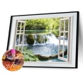 thumbnail image 2 of Cuadros Decorativos 5D Rhinestone paisaje mosaico completo redondo taladro diamante pintura arte decoración del hogar Ndcxsfigh Nuevos Originales, 2 of 9