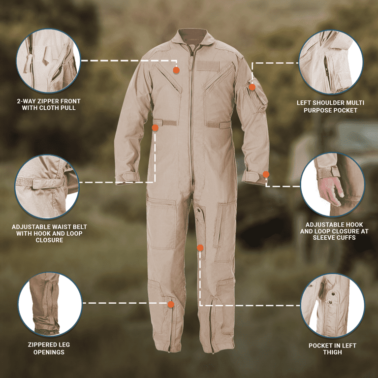 Propper CWU 27/P Nomex Coverall - Walmart.com