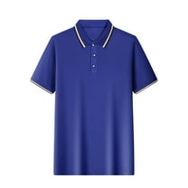 Busydd Plus Size Mens Shirts S-5XL Casual Lapel Solid Color Button Up Shirt Summer Short Sleeve Oversized Dress Shirts Comfy Breathable Golf Shirts for Men