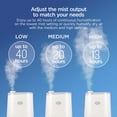 thumbnail image 5 of Clorox Ultra Clean Cool Mist Air Humidifier for Room with UV LED Light, Filter Free Design, 4 Liter Tank, White, 5 of 14